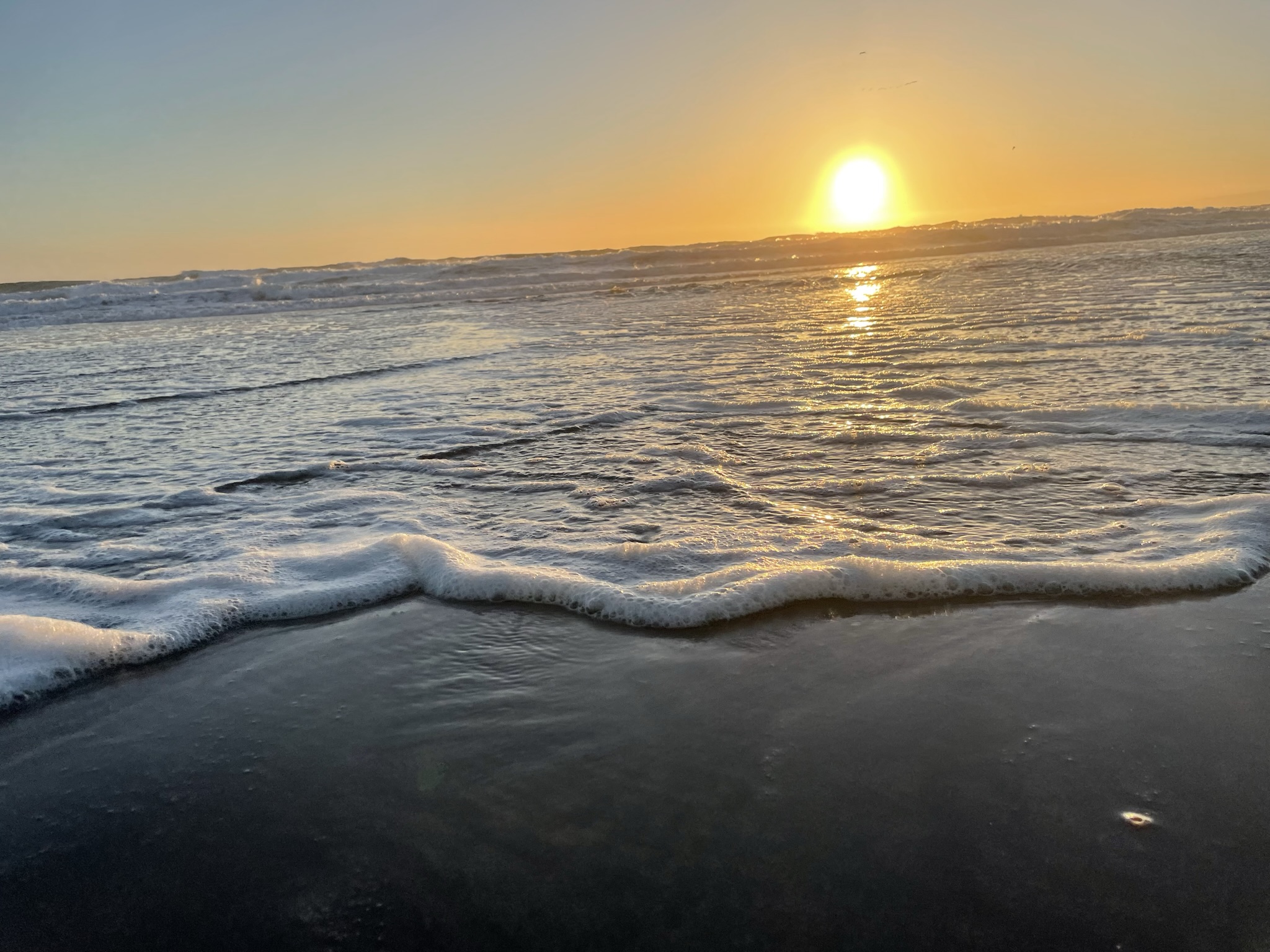 Golden Tide — ocean sunset